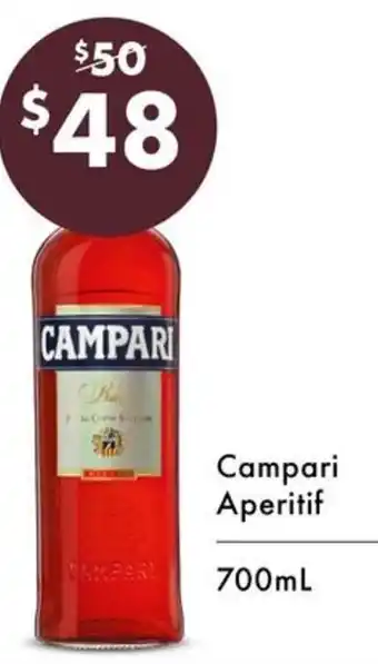 Campari Aperitif 700mL