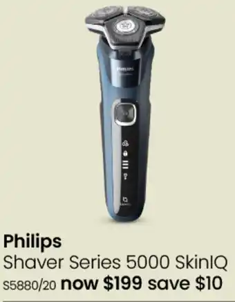 Myer Shaver Series 5000 SkinlQ offer