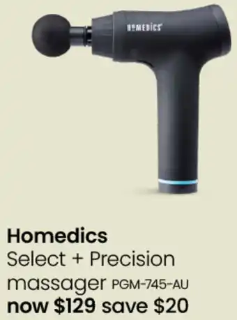 Myer Select + Precision massager offer