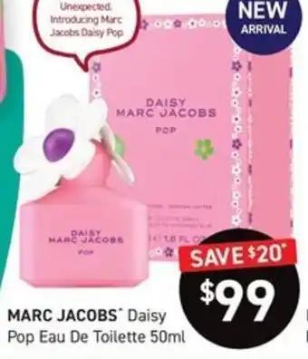 Chemist King MARC JACOBS Daisy Pop Eau So Fresh EDT 75ml offer