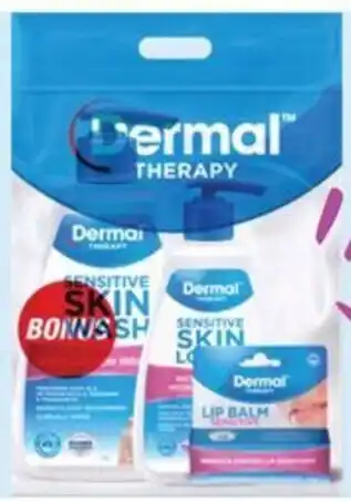 Chemist King Dermal Therapy Sensitive Skin Lotion 250ml + Sensitive Lip Balm offer