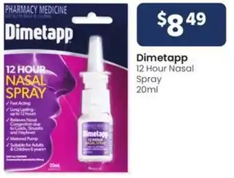 Advantage Pharmacy 12 Hour Nasal Spray 20ml offer