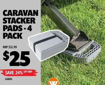 Getaway Outdoors CARAVAN STACKER PADS-4 PACK offer