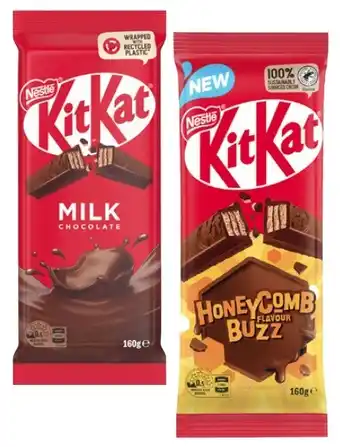 Coles Nestlé Block Chocolate 118g-180g offer