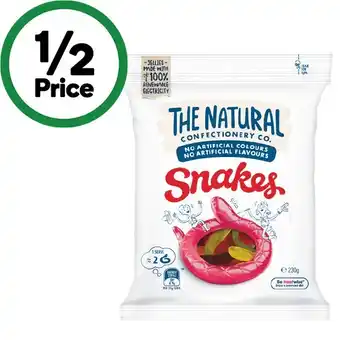 Woolworths The Natural Confectionery Co 130-230g offer