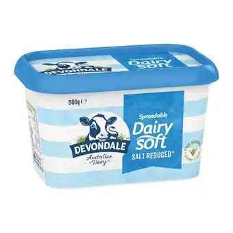 Woolworths Devondale Spread 500g offer