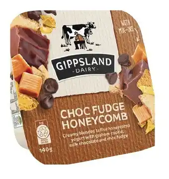 Coles Gippsland Dairy Mix-ins 140g offer