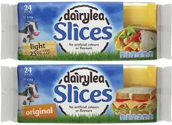 Coles Dairylea Cheese Slices 432g offer