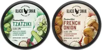 Coles Black Swan Favourites Dip 200g offer