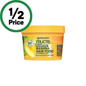 Woolworths Garnier Fructis Hair Food 390ml offer