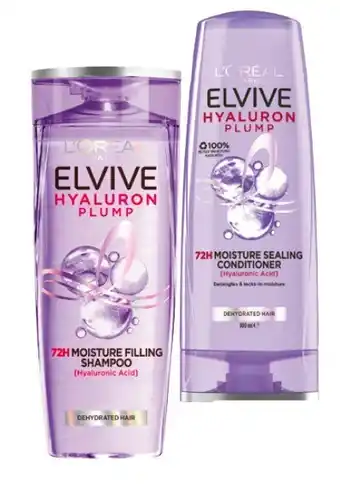 Coles L'Oréal Elvive Shampoo or Conditioner 300mL offer