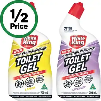 Woolworths White King Toilet Gel Stain Remover 700ml offer