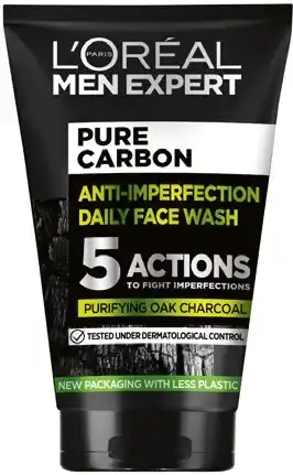 Coles L'Oréal Men Expert Pure Carbon Face Wash 100mL offer