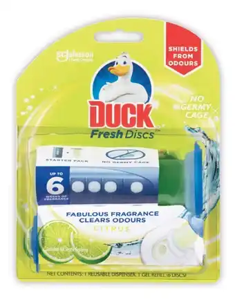 Coles Duck Fresh Discs 36mL offer