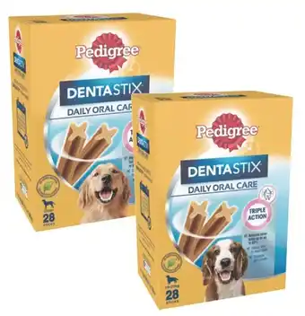 Coles Pedigree Dentastix 28 Pack offer