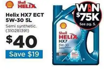 Repco Helix HX7 ECT 5W-30 5L offer