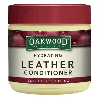 Mitre 10 Oakwood Leather Conditioning Cream Household 350mL offer