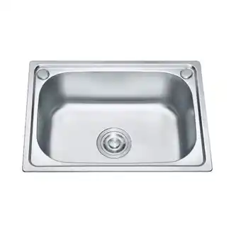 Mitre 10 Cartia Talia Laundry Sink Polished Stainless Steel 45L offer