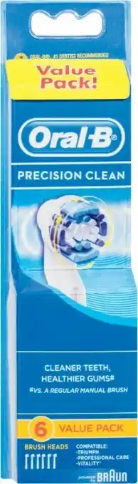 Coles Oral B Power Head Refill 6 Pack offer