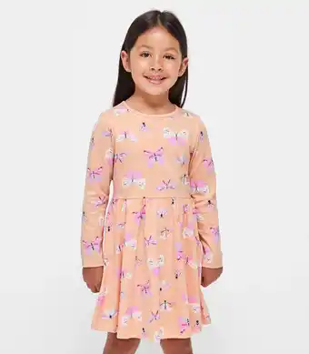 Target Print Dress - Peach Butterflies offer