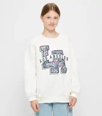 Target Longline Graphic Print Fleece Jumper - LA offer