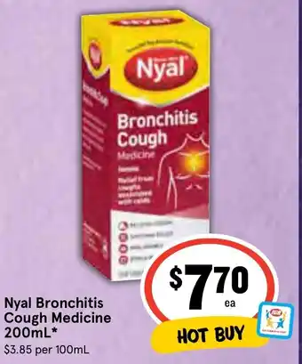 Nyal Bronchitis Cough Medicine 200mL