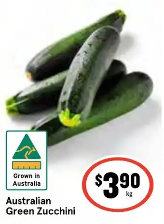 IGA Australian Green Zucchini offer