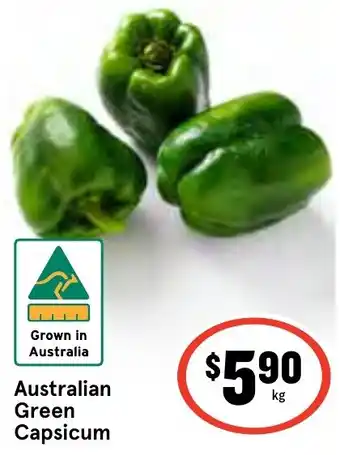 IGA Australian Green Capsicum offer