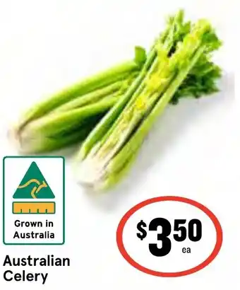 IGA Australian Celery offer