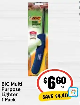 IGA BIC Multi Purpose Lighter 1 Pack offer