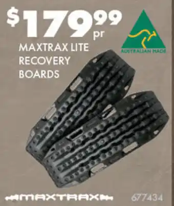 BCF MAXTRAX LITE RECOVERY BOARDS offer