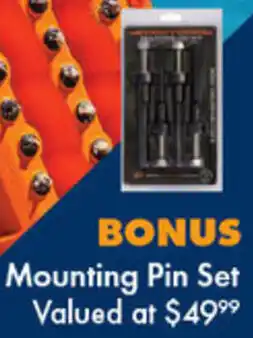 BCF Mounting Pin Set Valued offer