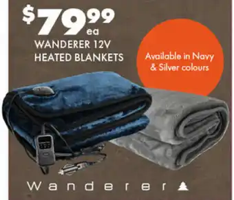 BCF WANDERER 12V HEATED BLANKETS offer