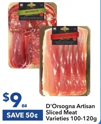 Ritchies D'Orsogna Artisan Sliced Meat Varieties 100-120g offer