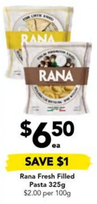 Drakes Rana Fresh Filled Pasta 325g offer