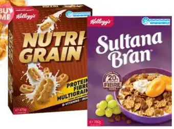 Drakes Selected Kellogg's Cereals 450g-700g offer