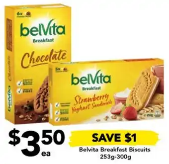 Drakes Belvita Breakfast Biscuits 253g-300g offer