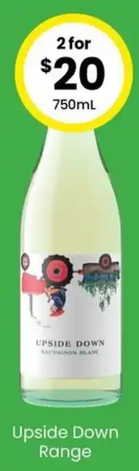 The Bottle O Upside Down Range 750mL offer