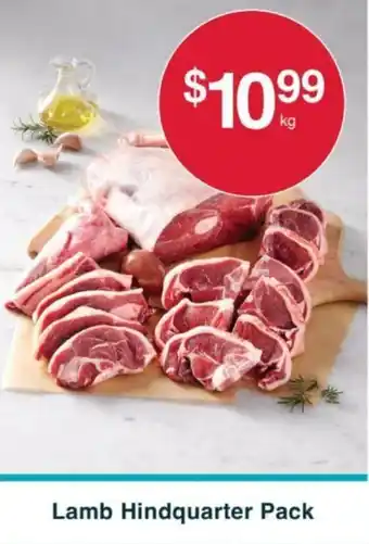 Australian Butchers Store Lamb Hindquarter Pack offer