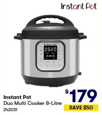 BIG W Instant Pot Duo Multi Cooker 8-Litre offer