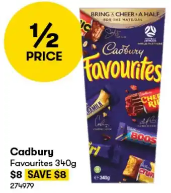 BIG W Favourites 340g offer