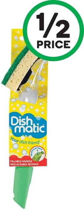 Woolworths Dishmatic Sponge Handle offer