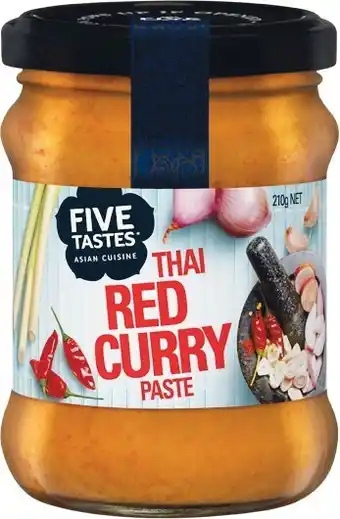 Woolworths Five Tastes Curry Pastes 210g offer