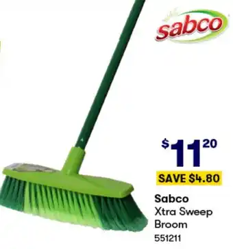 BIG W Sabco Xtra Sweep Broom offer