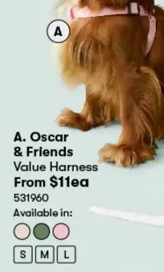 BIG W Oscar & Friends Value Harness offer