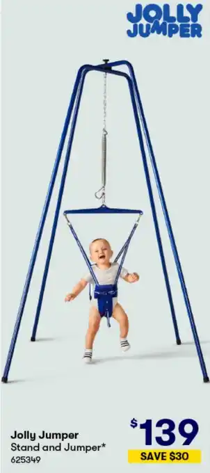 BIG W Jolly Jumper Stand and Jumper offer