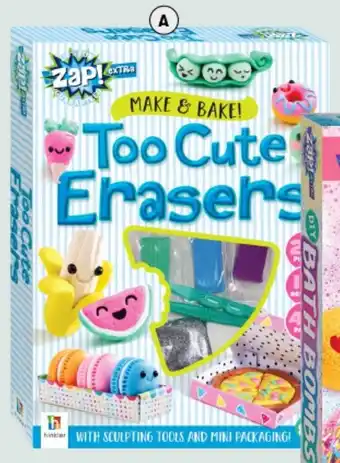 BIG W Zap! Extra: Too Cute Erasers offer