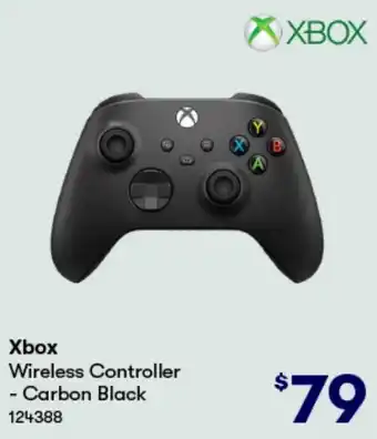 BIG W Xbox Wireless Controller - Carbon Black offer