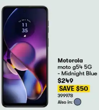 BIG W Motorola moto g54 5G - Midnight Blue offer