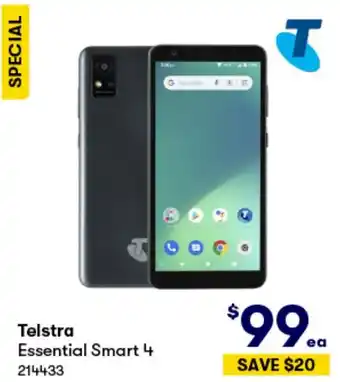 BIG W Telstra Essential Smart 4 offer